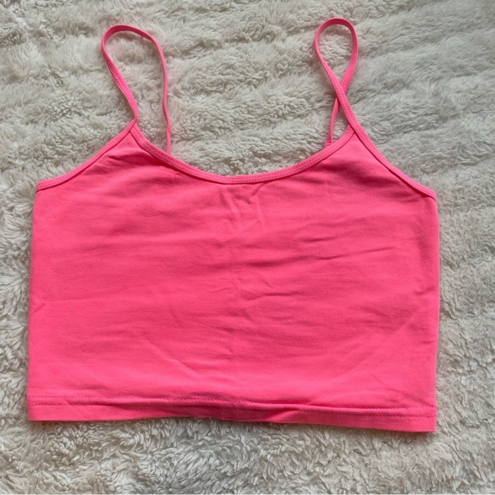 Pink TNA tank top